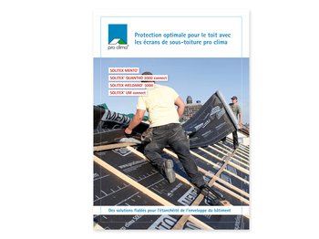 Dépliant : Écrans de sous-toiture