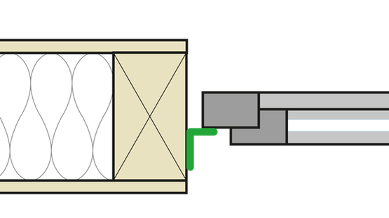 Étapes de pose : 1. Construction à ossature bois