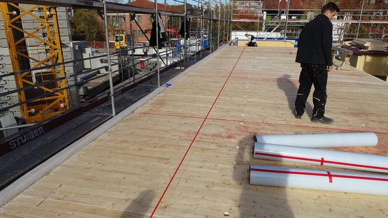 3.1 Marquer la position du lé