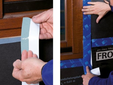 9. Collage aux fenêtres