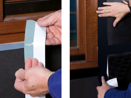 9. Raccord à une menuiserie