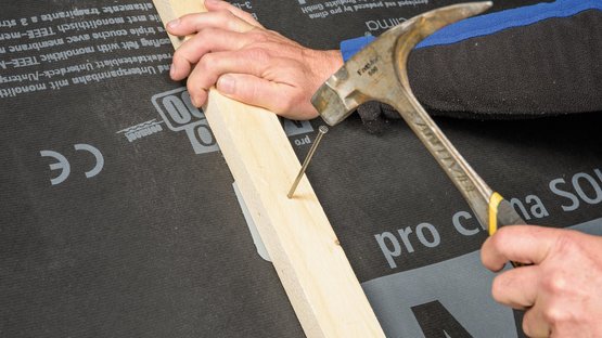 6. Fixer le contre-lattage