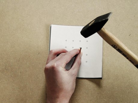 2. Réaliser les trous