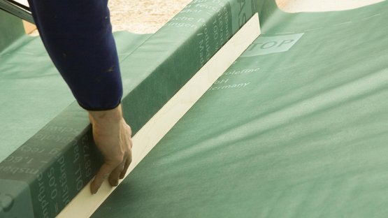 3. Pose de la membrane