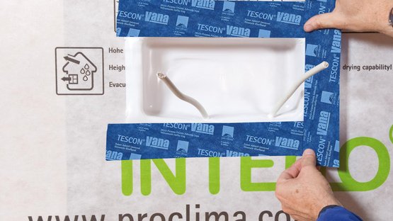 5. Réaliser le raccord étanche à l’air