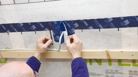 5. Retrait du papier transfert restant