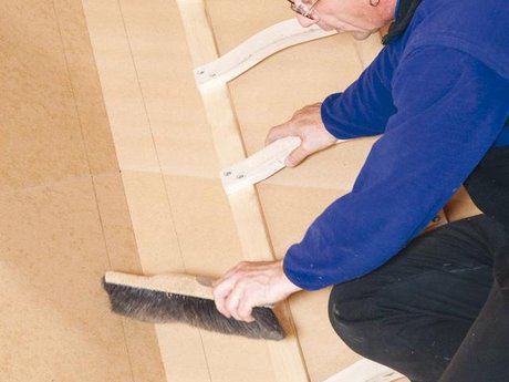 1. Nettoyage du support