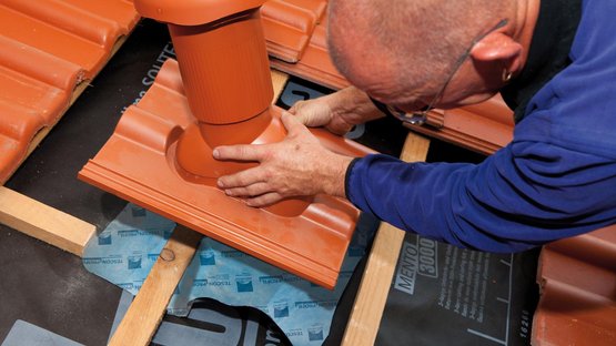 6. Détail au niveau du conduit