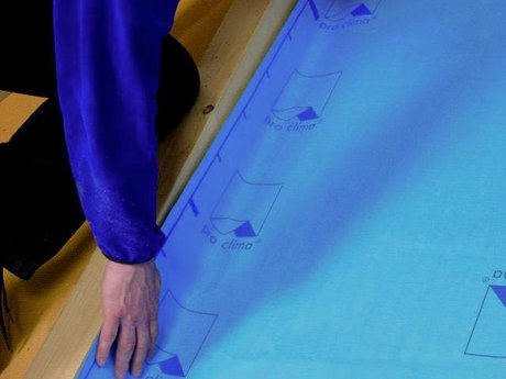 4a. Pose de la membrane