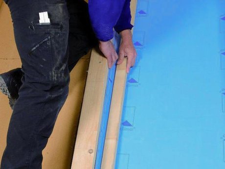 4b. Pose de la membrane