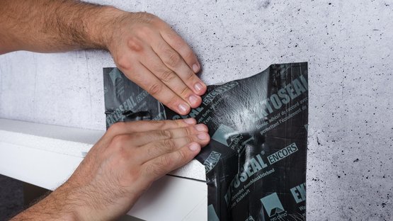 8. Réaliser le collage des angles et coins