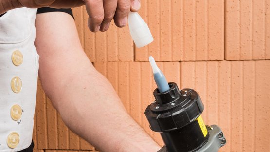 5. Mise en place de la buse de soufflage