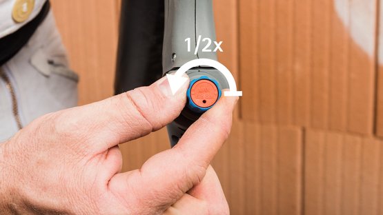 7. Régler le débit d’air