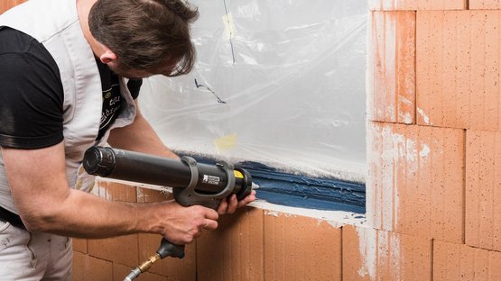 6. Continuer à appliquer le produit sur toute la périphérie