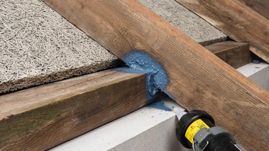 3. Continuer à appliquer le produit sur toute la périphérie