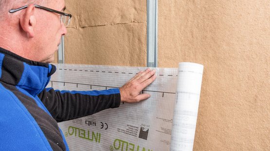 4. Dérouler la membrane