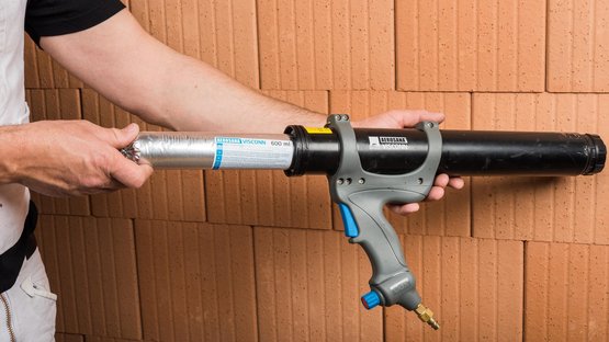 2. Insérer le sachet tubulaire