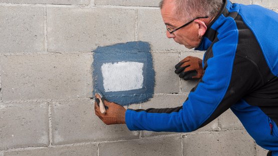 9. Recouvrir le non-tissé de produit