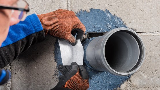 15. Apposer les non-tissés