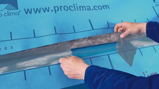 3. Réaliser le chevauchement et le collage des  membranes