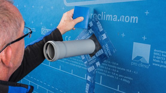 22. Passage de conduit avec ROFLEX