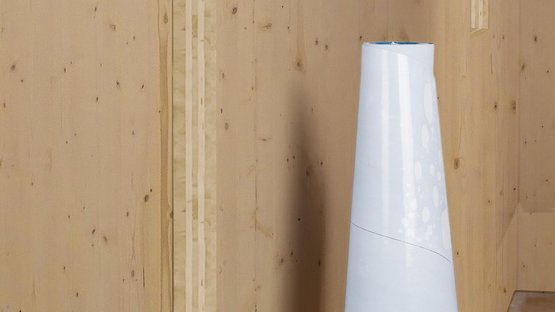 5. Dérouler les lés coupés à dimension