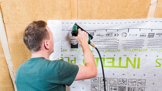 1. Pose de la membrane