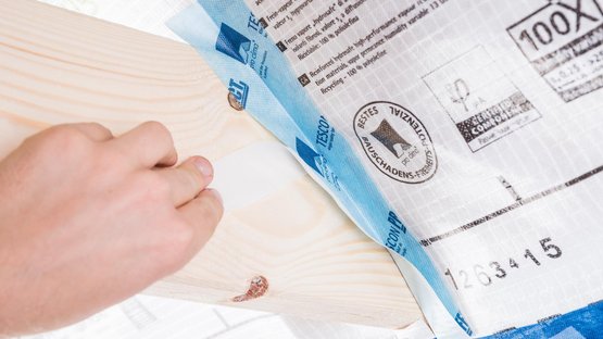 14. Collage des coins