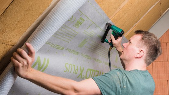 1. Pose de la membrane