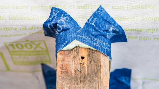 5d. Raccord du chevrons