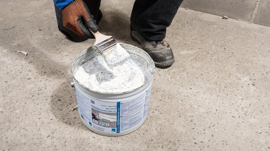 1. Mélanger le produit