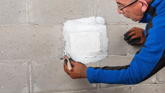 9. Recouvrir le non-tissé de produit