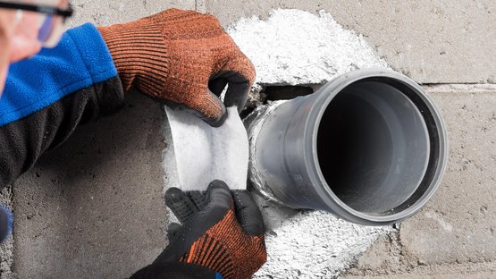 15. Apposer les non-tissés