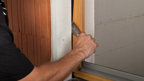 Étapes de pose : 2. Fenêtre déjà montée