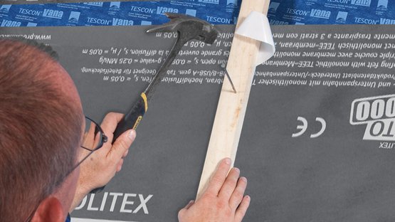 3. Alignement de la contre-latte