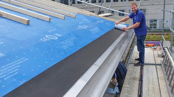 Raccordement à la gouttière avec SOLTEMPA