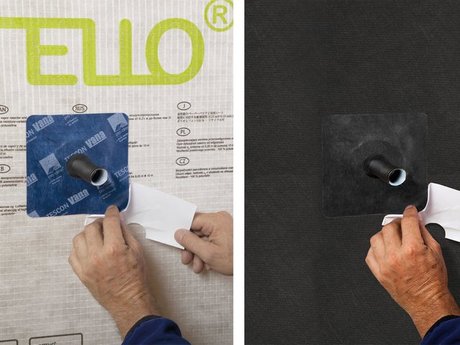 2. Retirer le papier transfert